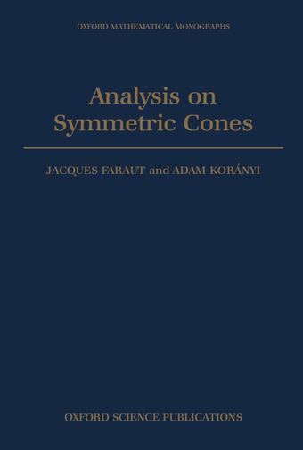 Analysis on Symmetric Cones book cover