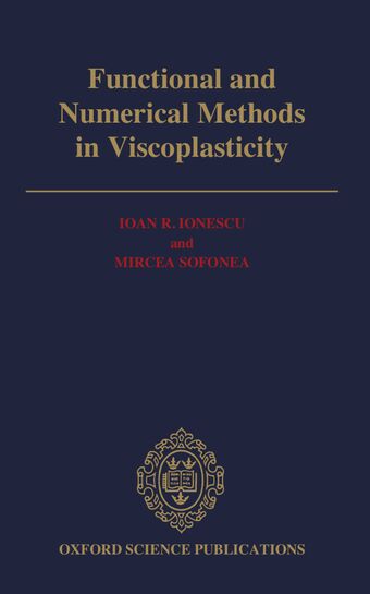 Functional and Numerical Methods in Viscoplasticity book cover
