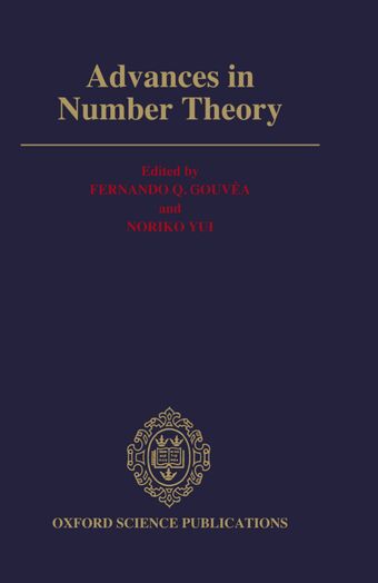 Advances in Number Theory book cover