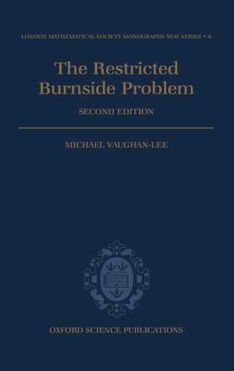 The Restricted Burnside Problem book cover
