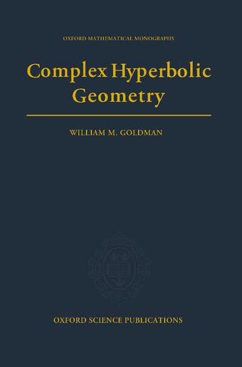 Complex Hyperbolic Geometry book cover
