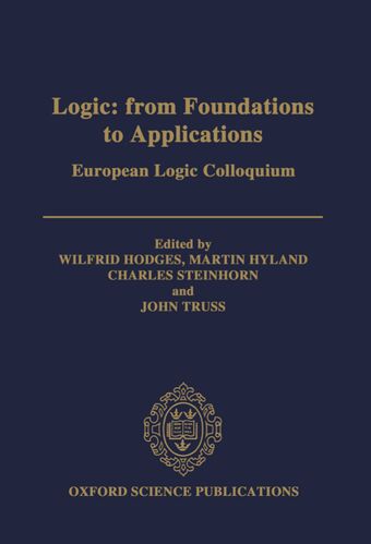 Logic From Foundation Applicat book cover