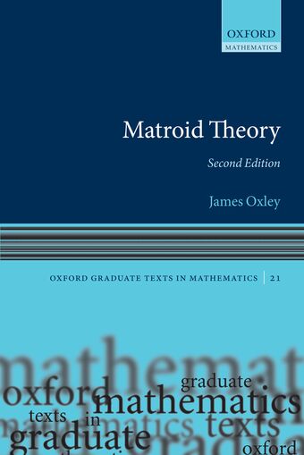Matroid Theory book cover