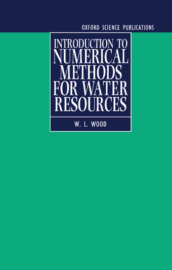Introduction to Numerical Methods for Water Resources book cover