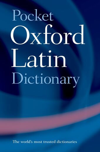 Pocket Oxford Latin Dictionary book cover