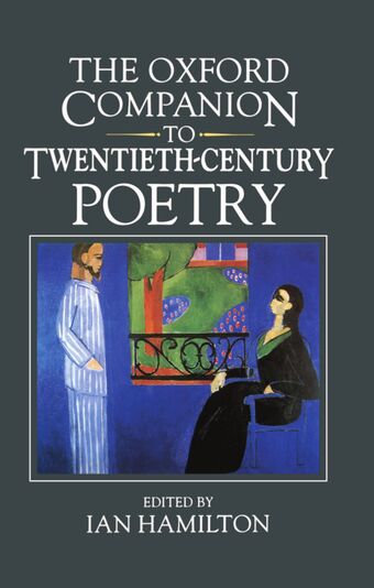 The Oxford Companion to Twentieth-Century Poetry in English book cover