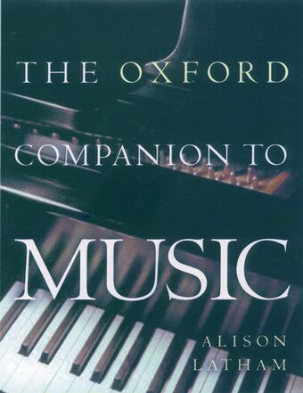 The Oxford Companion to Music book cover