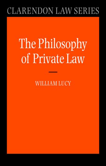 Philosophy of Private Law book cover