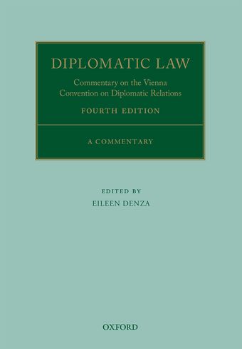 Diplomatic Law book cover
