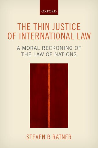 The Thin Justice of International Law book cover