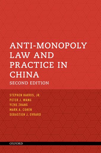 Anti-Monopoly Law and Practice in China book cover
