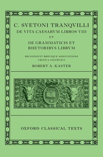 Lives of the Caesars & On Teachers of Grammar and Rhetoric book cover