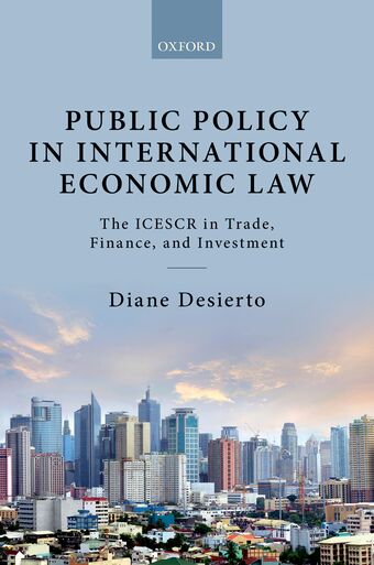 Public Policy in International Economic Law book cover