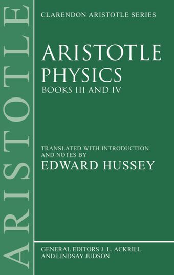 Physics, Books III and IV book cover