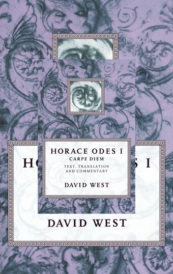 Horace, Odes I: Carpe Diem book cover