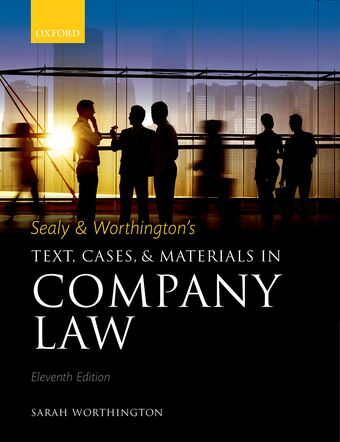 Sealy & Worthington's Text, Cases, and Materials in Company Law book cover