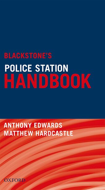 Blackstone's Police Station Handbook book cover