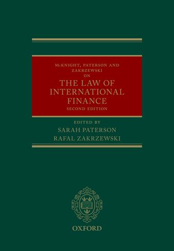 The Law of International Finance book cover