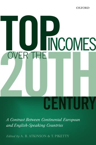 Top Incomes Over the Twentieth Century book cover