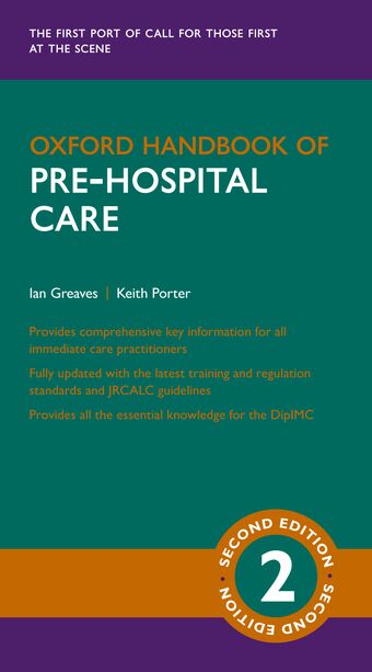 Oxford Handbook of Pre-hospital Care book cover