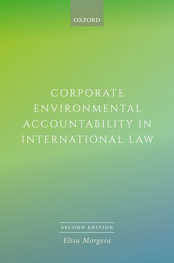 Corporate Accountability in International Environmental Law book cover