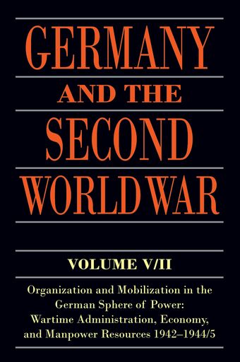 Germany and the Second World War: Volume V/II book cover