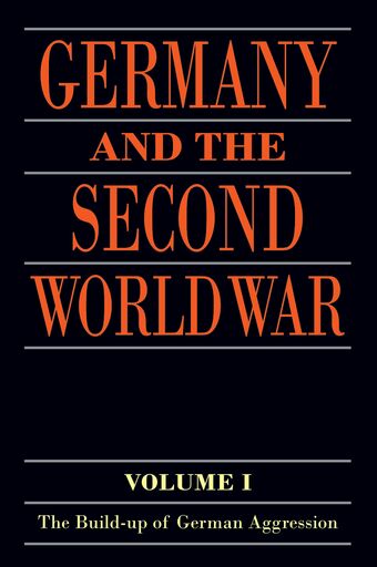 Germany and the Second World War: Volume I book cover