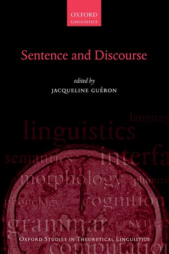Sentence and Discourse book cover