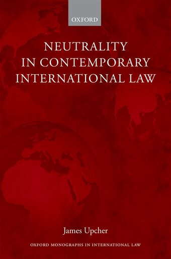 Neutrality in Contemporary International Law book cover