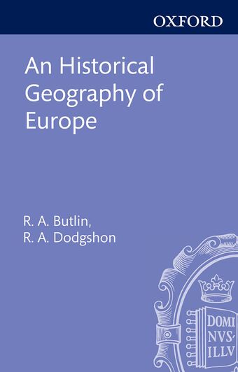 An Historical Geography of Europe book cover