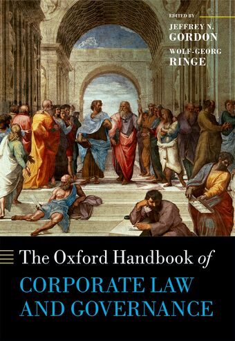 The Oxford Handbook of Corporate Law and Governance book cover