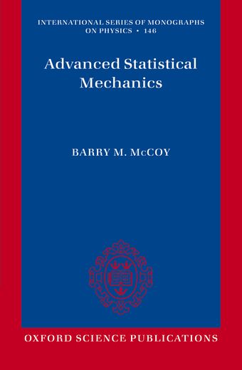 Advanced Statistical Mechanics book cover