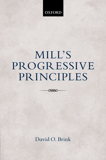 Mill's Progressive Principles book cover