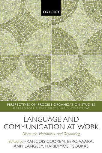 Language and Communication at Work book cover