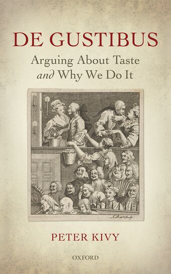 De Gustibus book cover