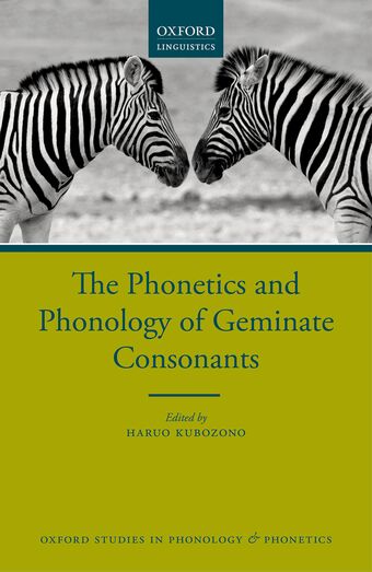 The Phonetics and Phonology of Geminate Consonants book cover