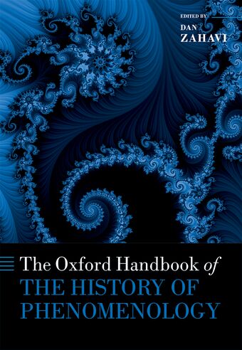 The Oxford Handbook of the History of Phenomenology book cover