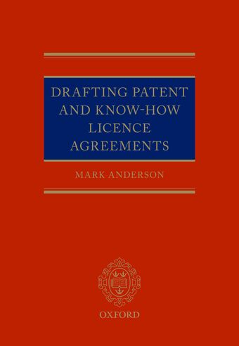 Drafting Patent and Know-How Licencing Agreements book cover