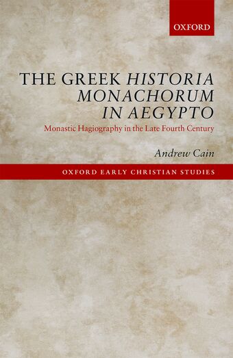 The Greek Historia Monachorum in Aegypto book cover