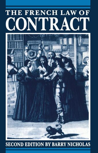 The French Law of Contract book cover