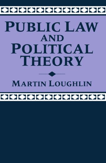 Public Law and Political Theory book cover