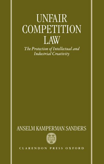 Unfair Competition Law book cover