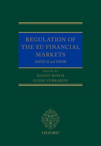 Regulation of the EU Financial Markets book cover