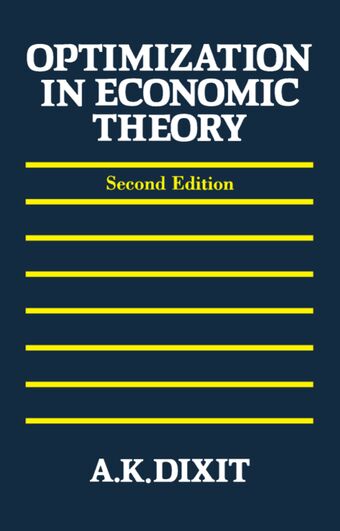 Optimization in Economic Theory book cover