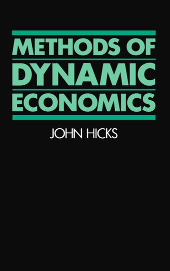 Methods of Dynamic Economics book cover