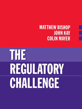 The Regulatory Challenge book cover