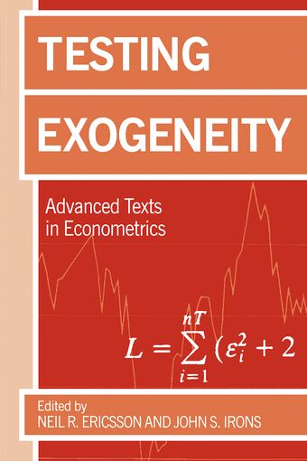 Testing Exogeneity book cover