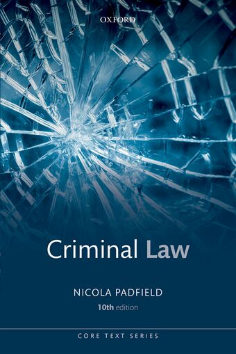 Criminal Law book cover
