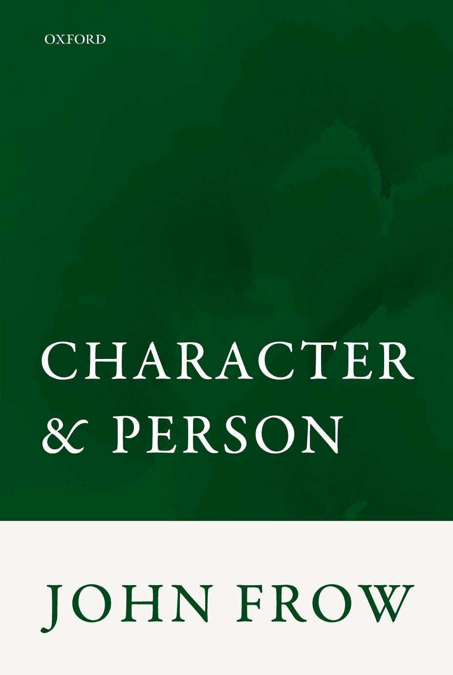 Character and Person book cover