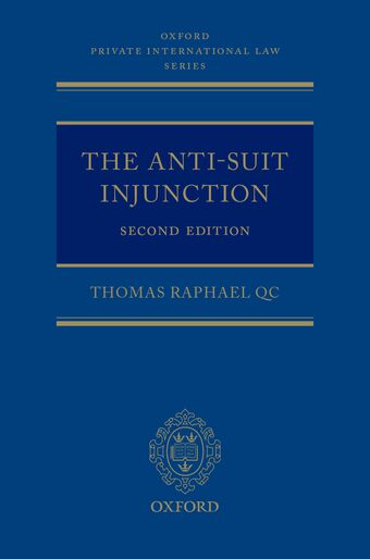 The Anti-Suit Injunction book cover